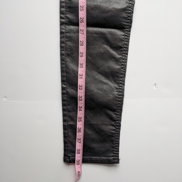 H&M black wax jeans - Picture 4 of 8